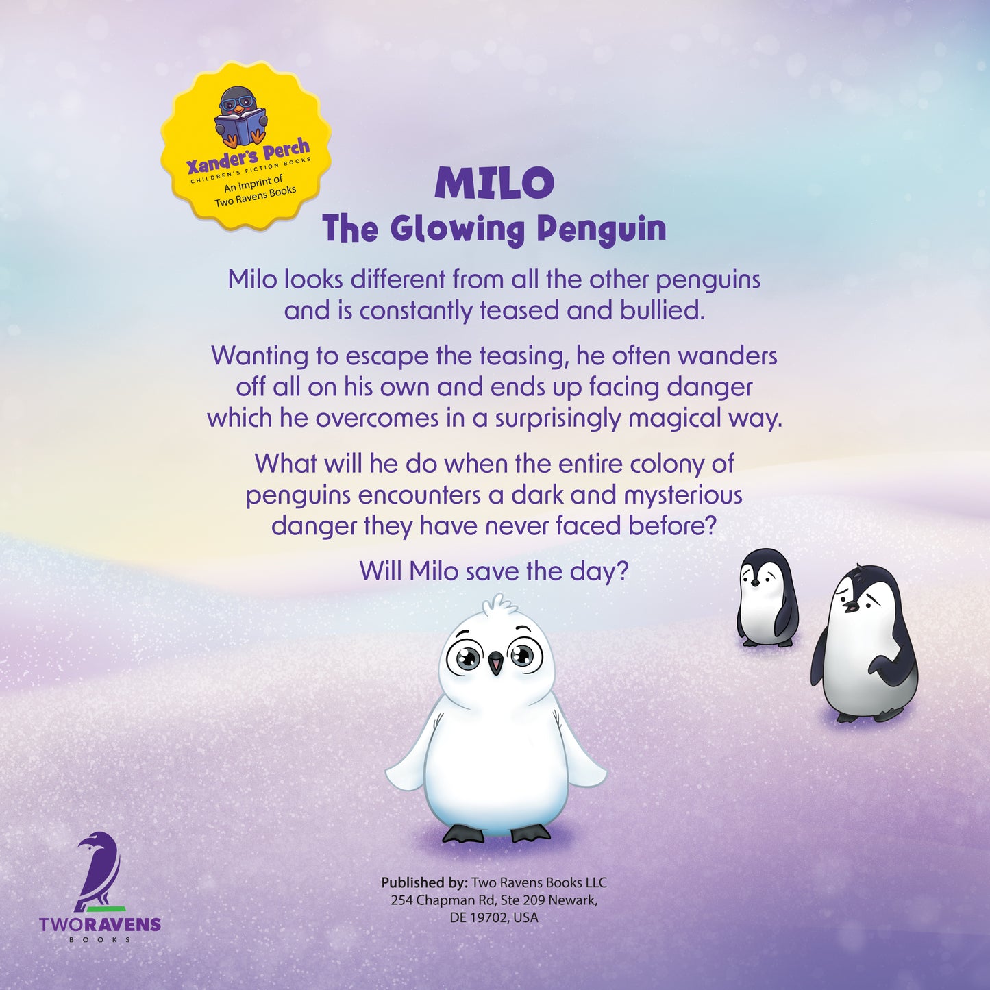 Milo The Glowing Penguin: A Cute Penguin Storybook For Children About Being Different